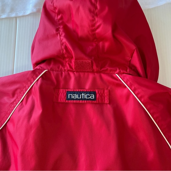 Nautica Vintage Sailing Windbreaker Red Jacket - Picture 3 of 15